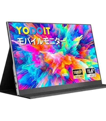 Amazon.co.jp: Yodoit ポータブルモニター 15.6インチ 1920×1080 FHD